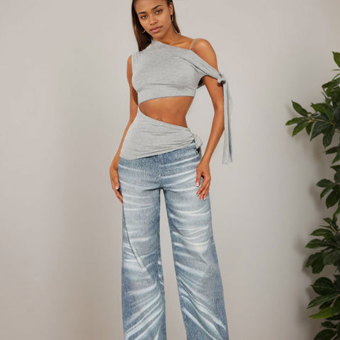 Women Trendy Vest Asymmetric Design