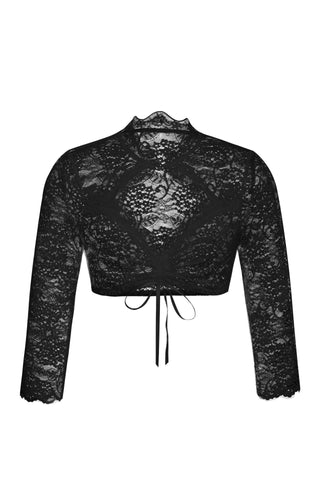 Women Regular Base Lace Stitching blouse