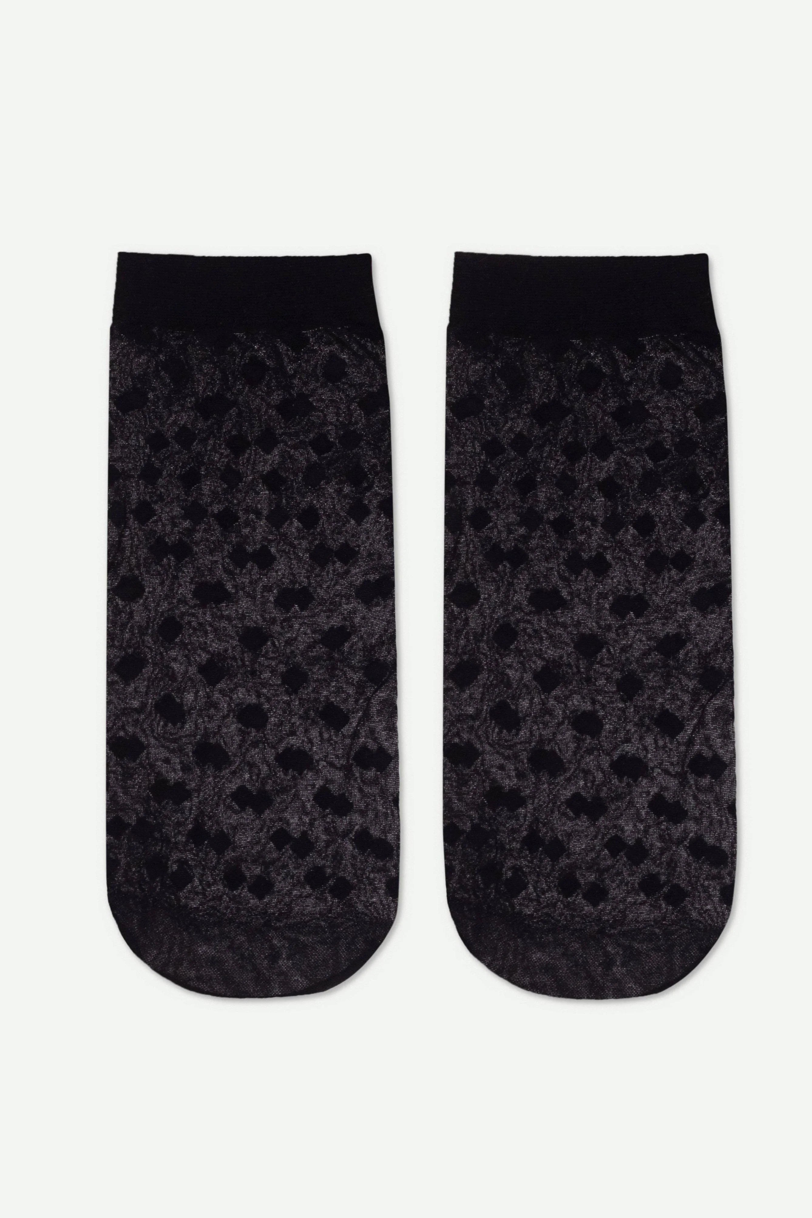 Socks Conte Fantasy - Small Diamond Pattern