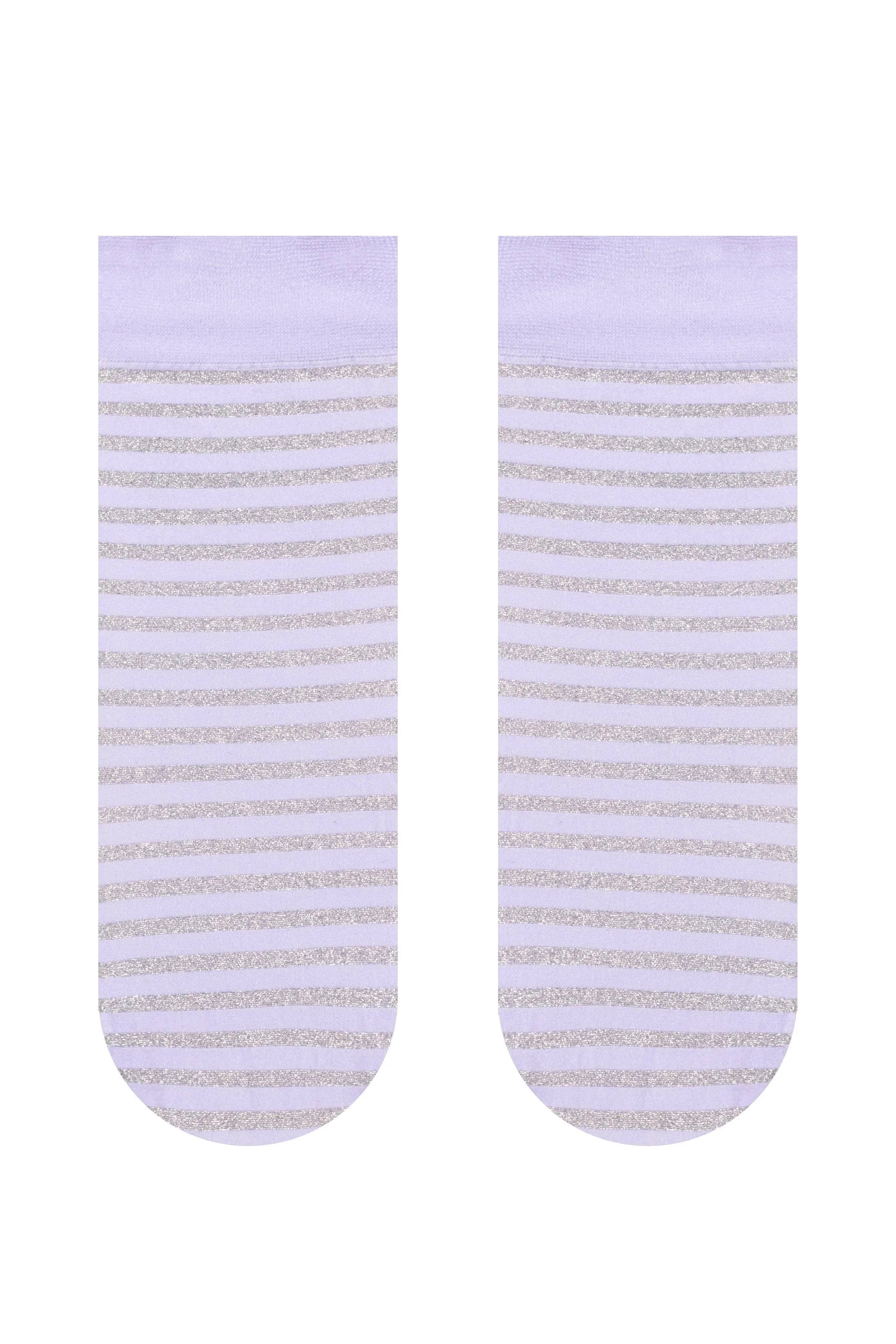 Socks Conte Fantasy - Shimmering Stripe