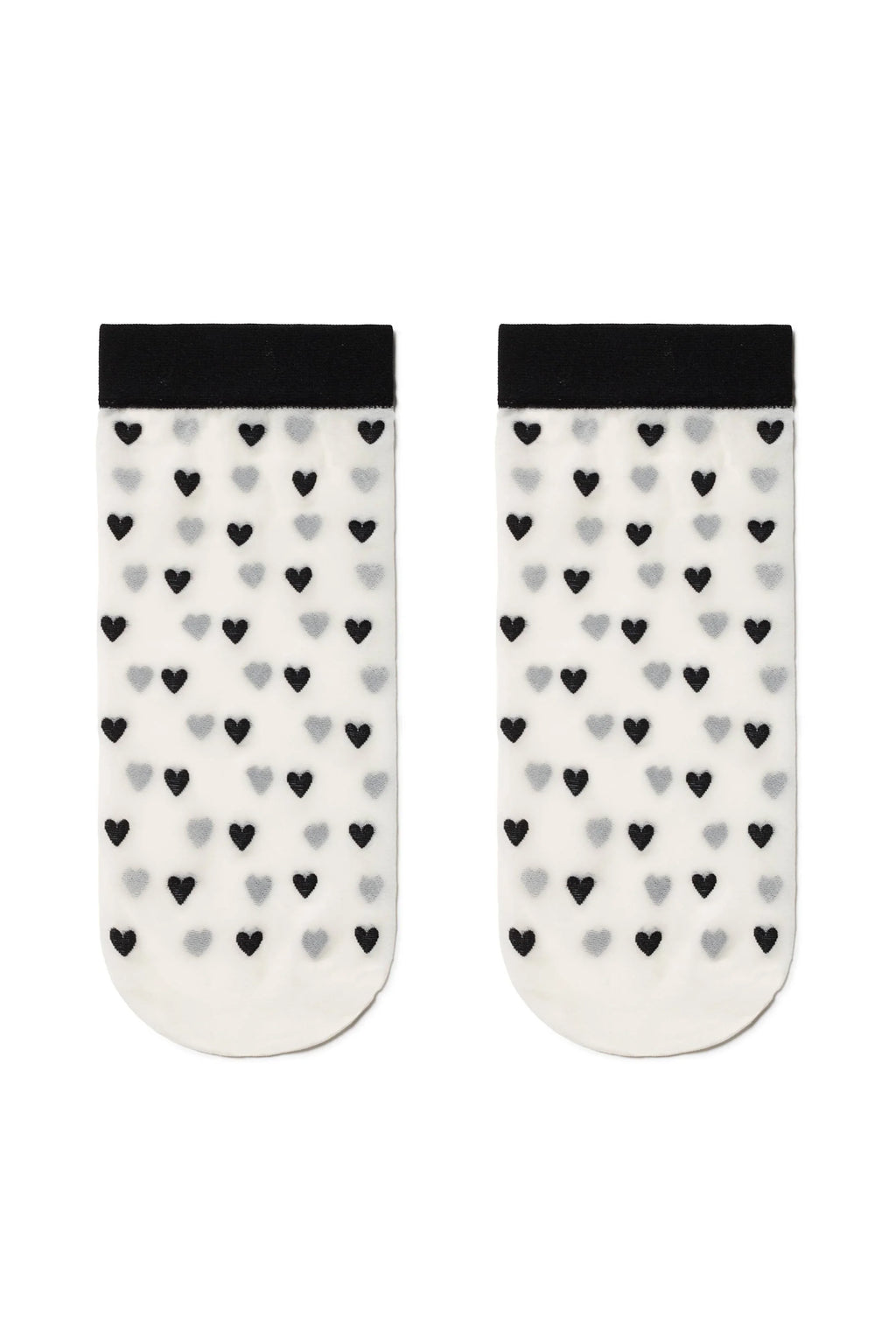 Socks Conte Fantasy - Hearts Pattern