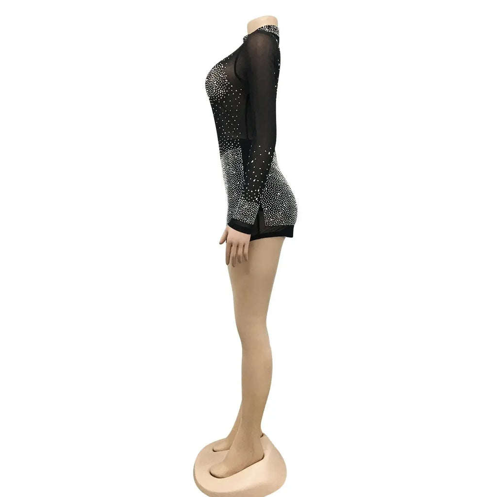 Battery Park Nightclub Long See tough Street Low Waist Jumpsuit