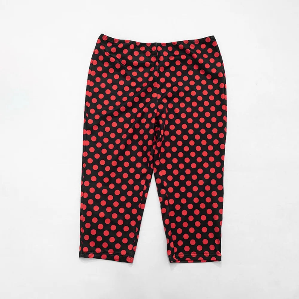 Mila Polka Dot Print Halter Two Piece Sets