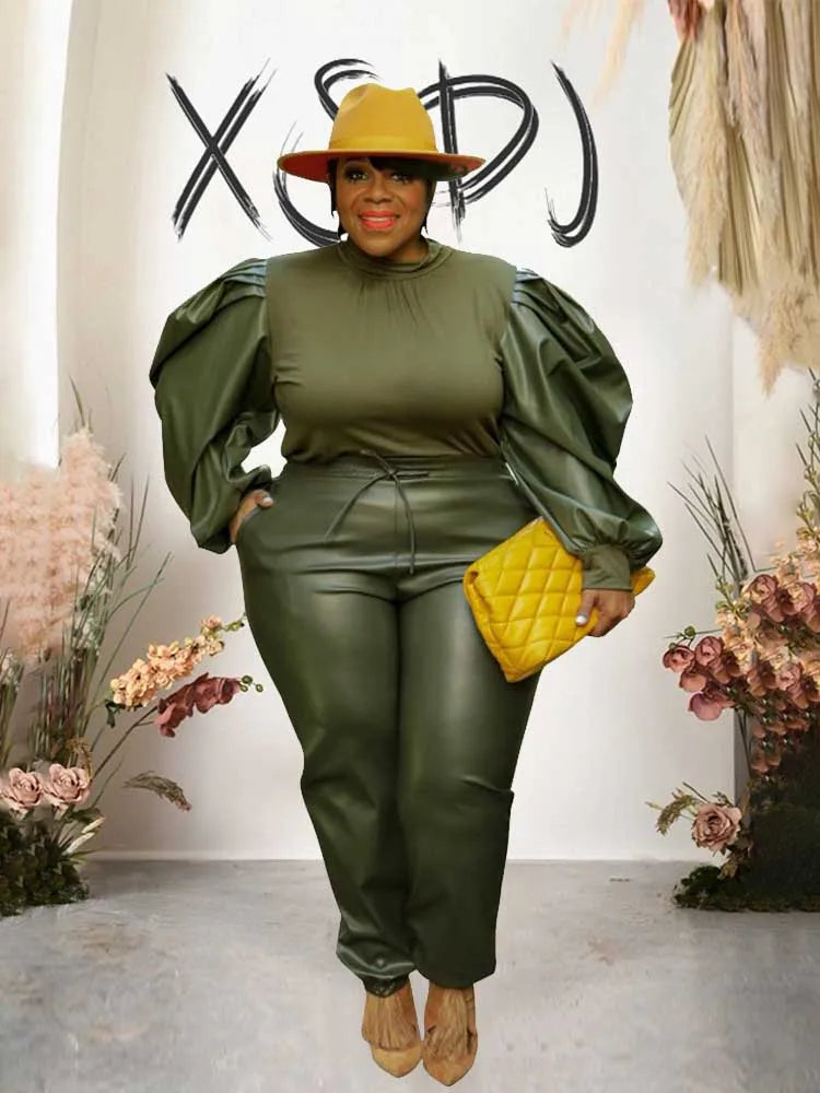 Alicia Plus Size Women Clothing Two Piece Sets