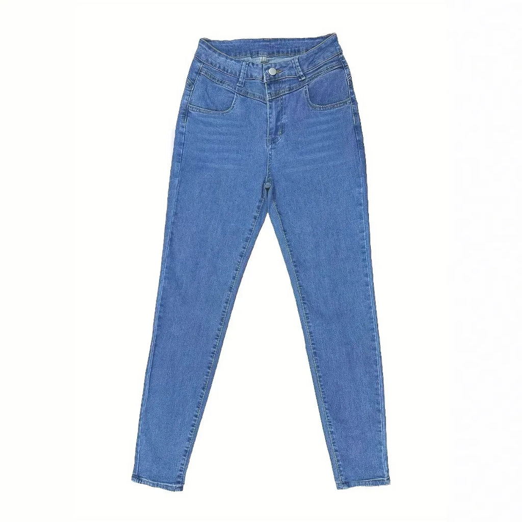 Old Tappan High-waist Stretch Simple Comfortable Small Leg Jeans