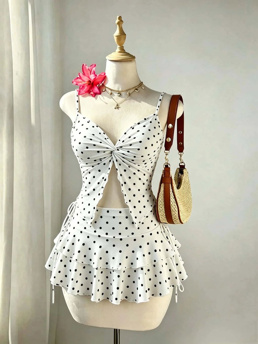Naomi High Waist Ruched Outfit Two Piece Sets