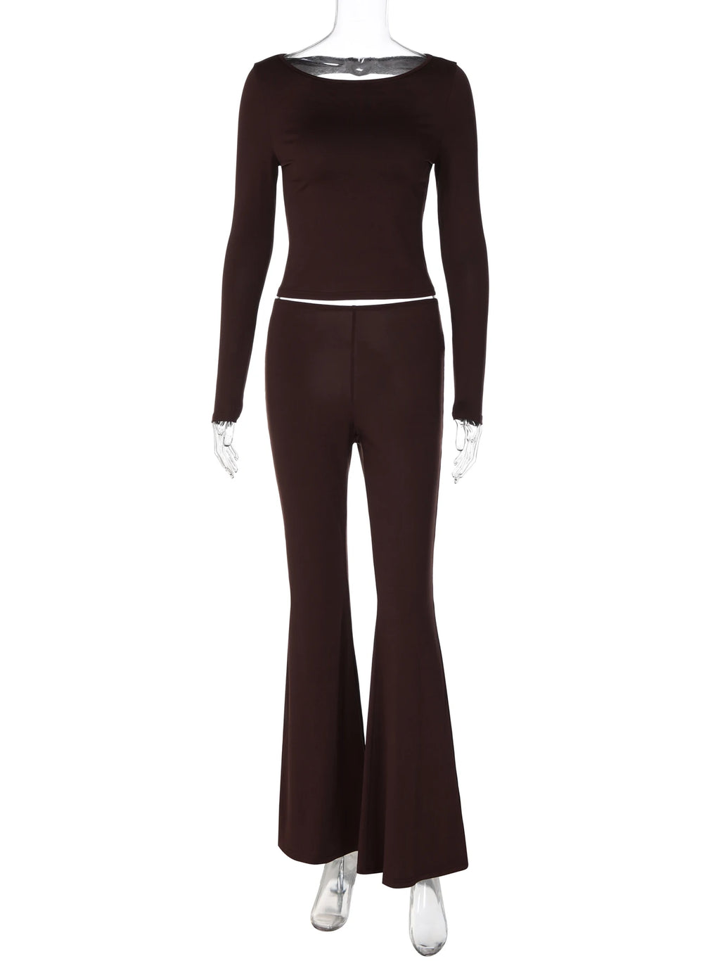Matilda Sexy O-Neck Long Sleeve Casual Two Piece Sets
