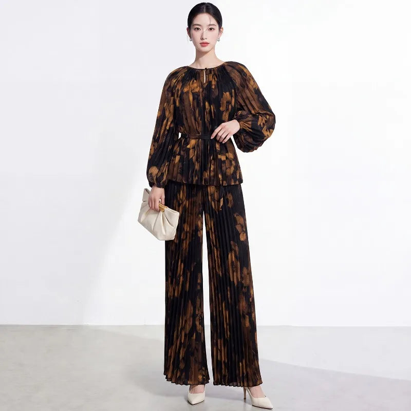 Pamela Outfit High-end Loose Casual Two Piece Sets