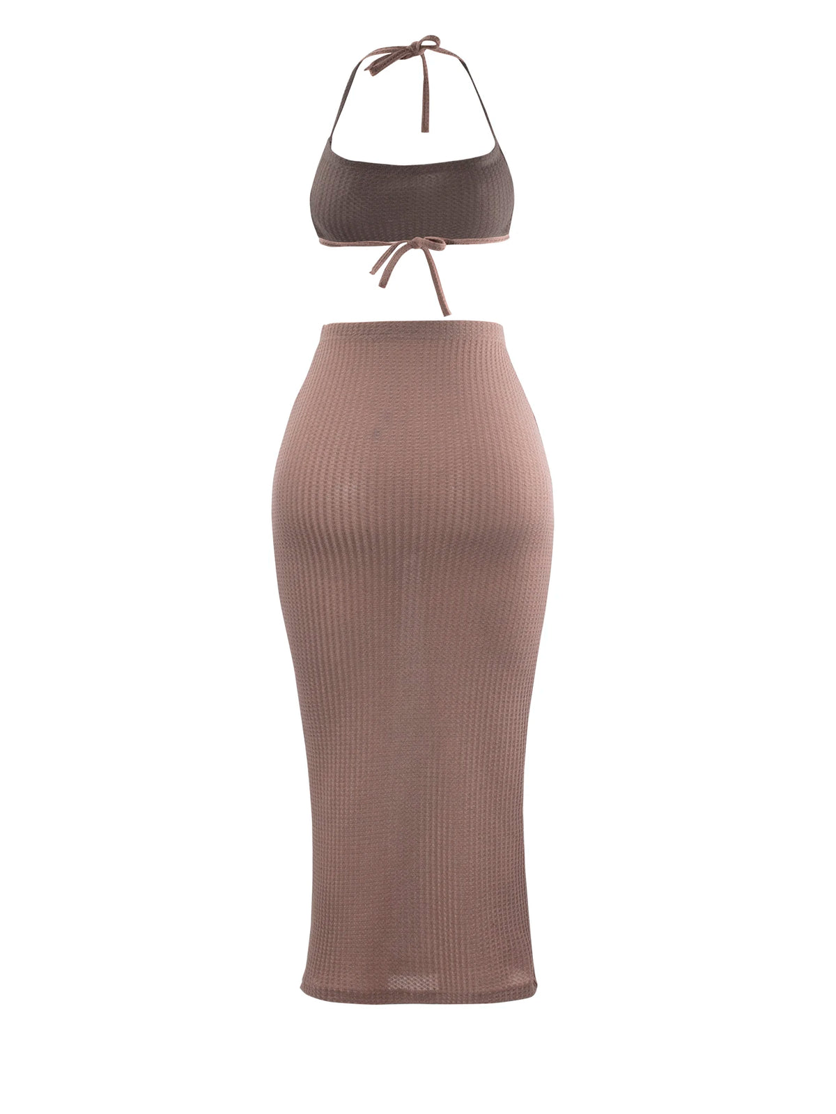 Deborah Sexy Strapless Tube Two Piece Sets