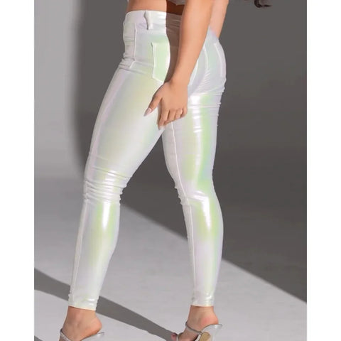 Bloomsbury Mid-Waist Wide Leg Baggy Casual Tights Leggings