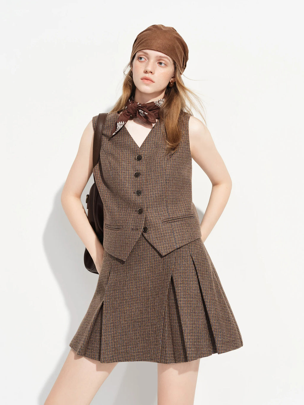 Pilar Coord Vintage Office Chic Suiting r Three Piece Sets