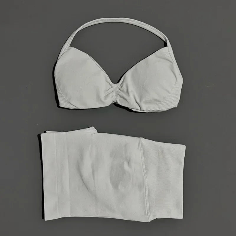 Dylan Sports Strappy Seamless Two Piece Sets