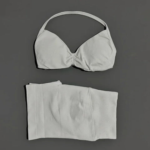 Dylan Sports Strappy Seamless Two Piece Sets