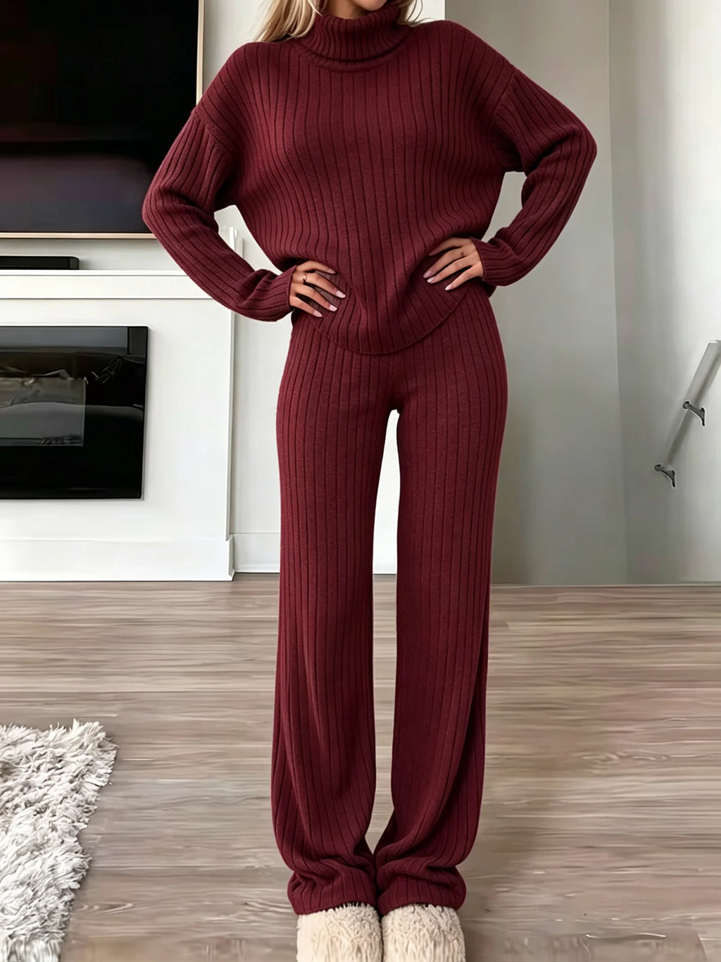 Rocio Casual Loungewear For Daily Two Piece Sets