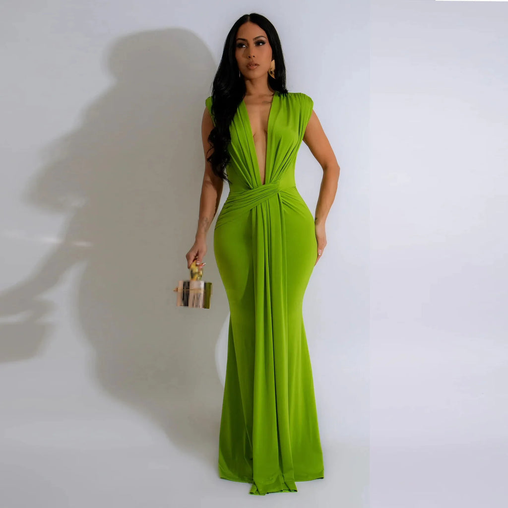 Litanua Elegant Evening Party Long Maxi Comfortable Dress
