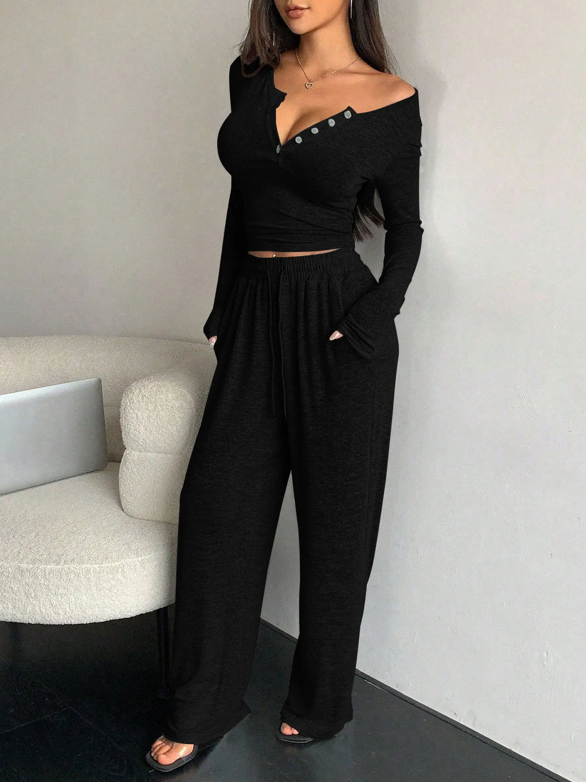 Bernarda Women Outfit Female Two Piece Sets