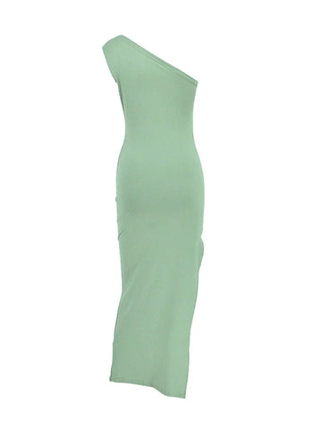 Oak Ridge Split Fashion Sleeveless Backless Slim Elegant Dress