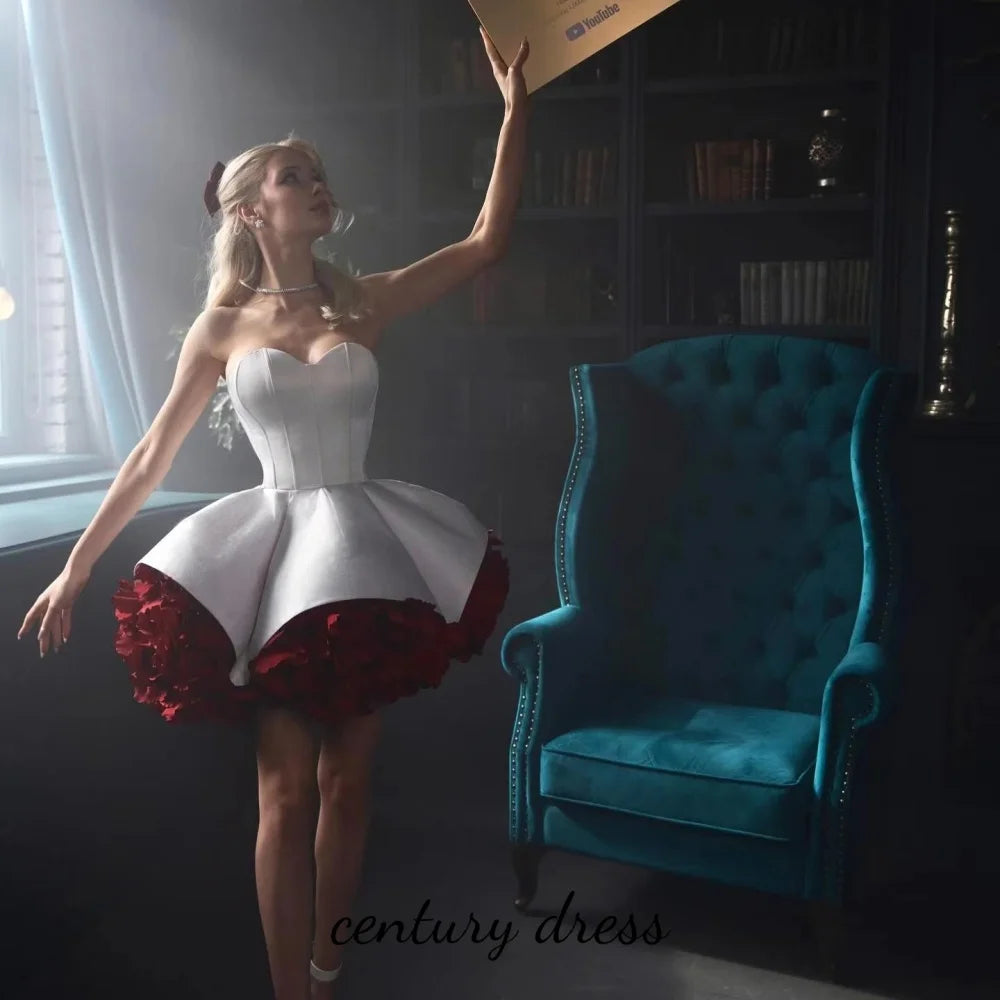 Garfield Exquisite Sweetheart A-line Charming Flower Prom Sleeveless Dress