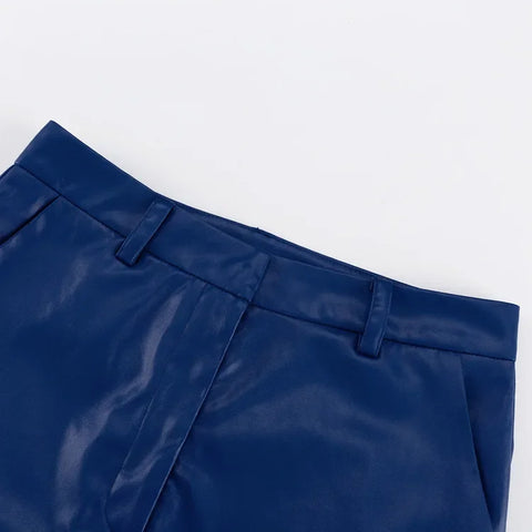 Sparta Trendy Lady Commuting Clothing High Waist Straight Trousers Women's Pants