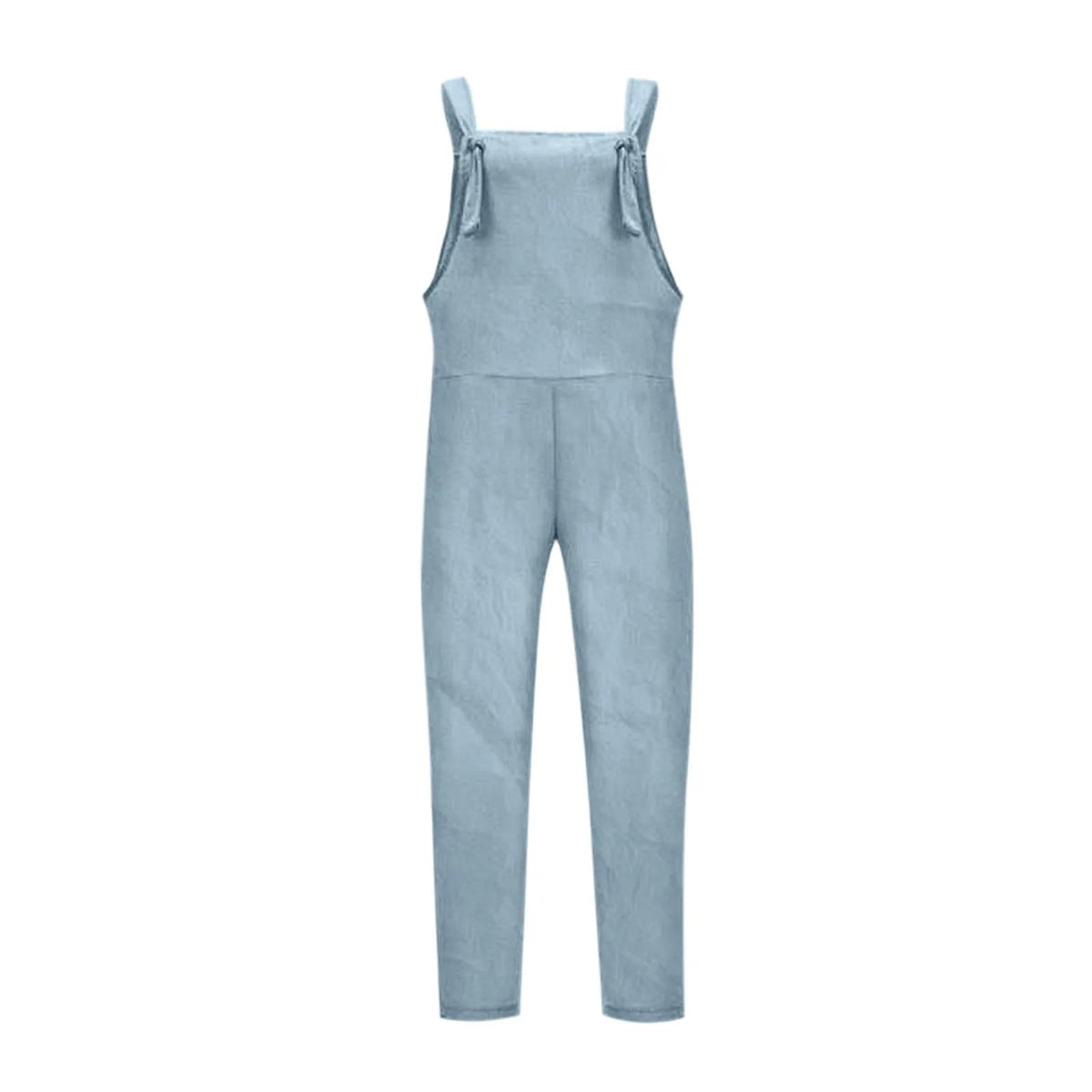 Women Plus Size Overalls Jumpsuits Casual Solid Loose Dungarees Retro Fashion