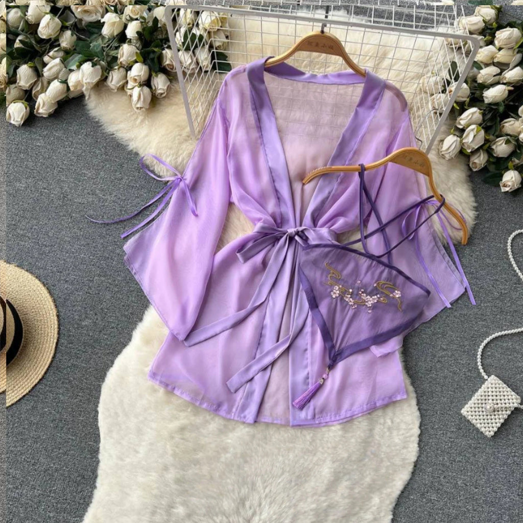 Emily Sleeveless Slim Backless Hallow Two Piece Sets