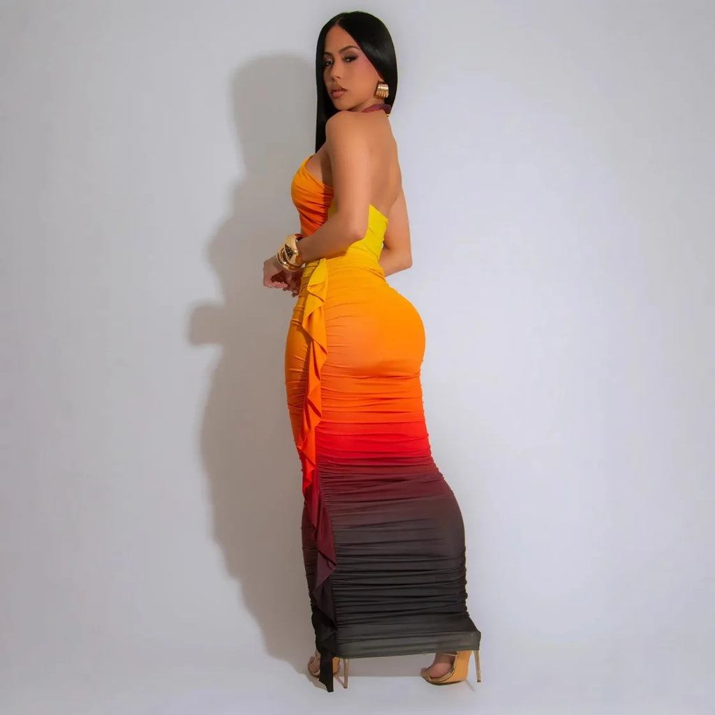 Jazmin Printed Women's Sleeveless Two Piece Sets