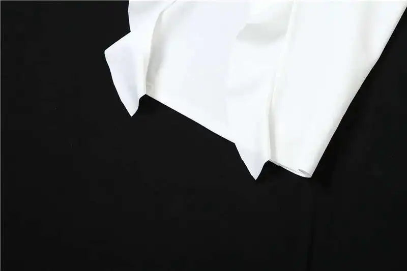 Brockville Ruffles Lace Patchwork Elegant Long Maxi Dress