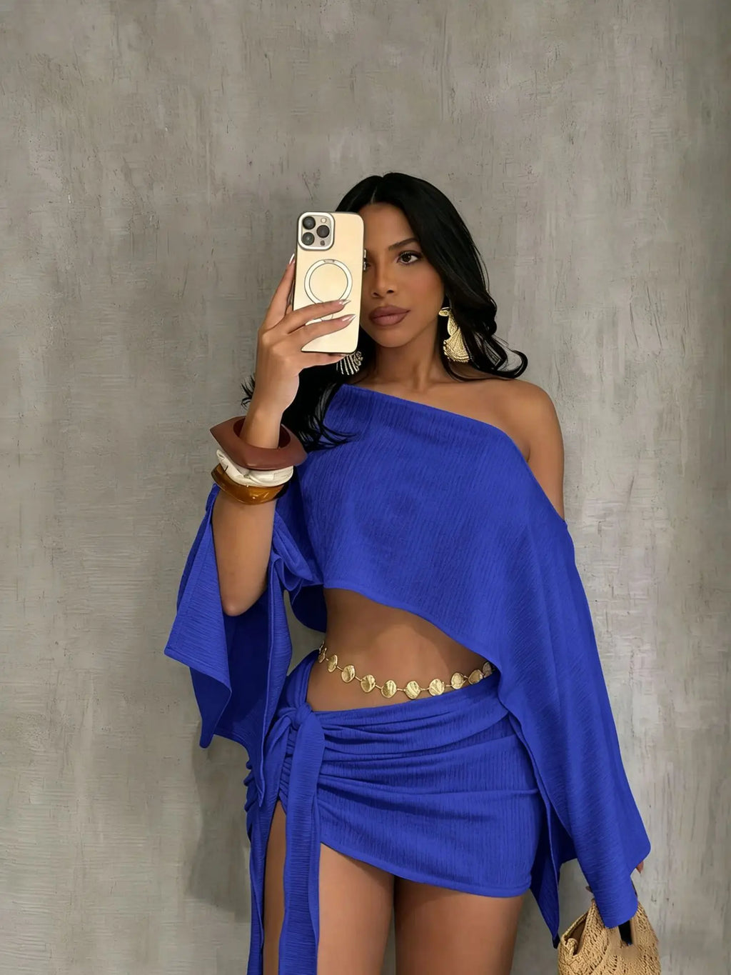 Siara Sexy Beach Elegant Work Casual Two Piece Sets