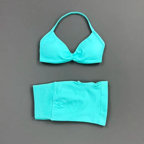 Dylan Sports Strappy Seamless Two Piece Sets