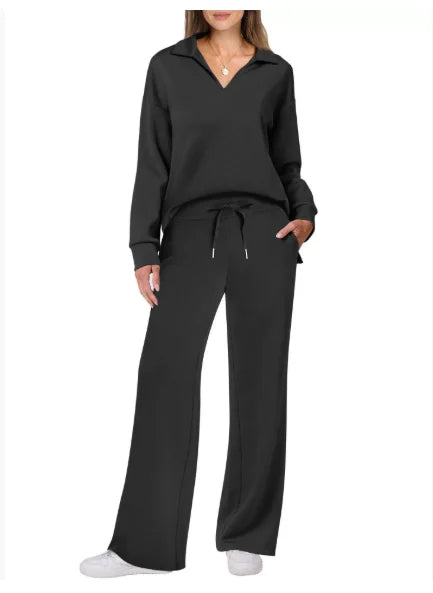 Ana Autumn and Winter New Fashion Casual Two Piece Sets