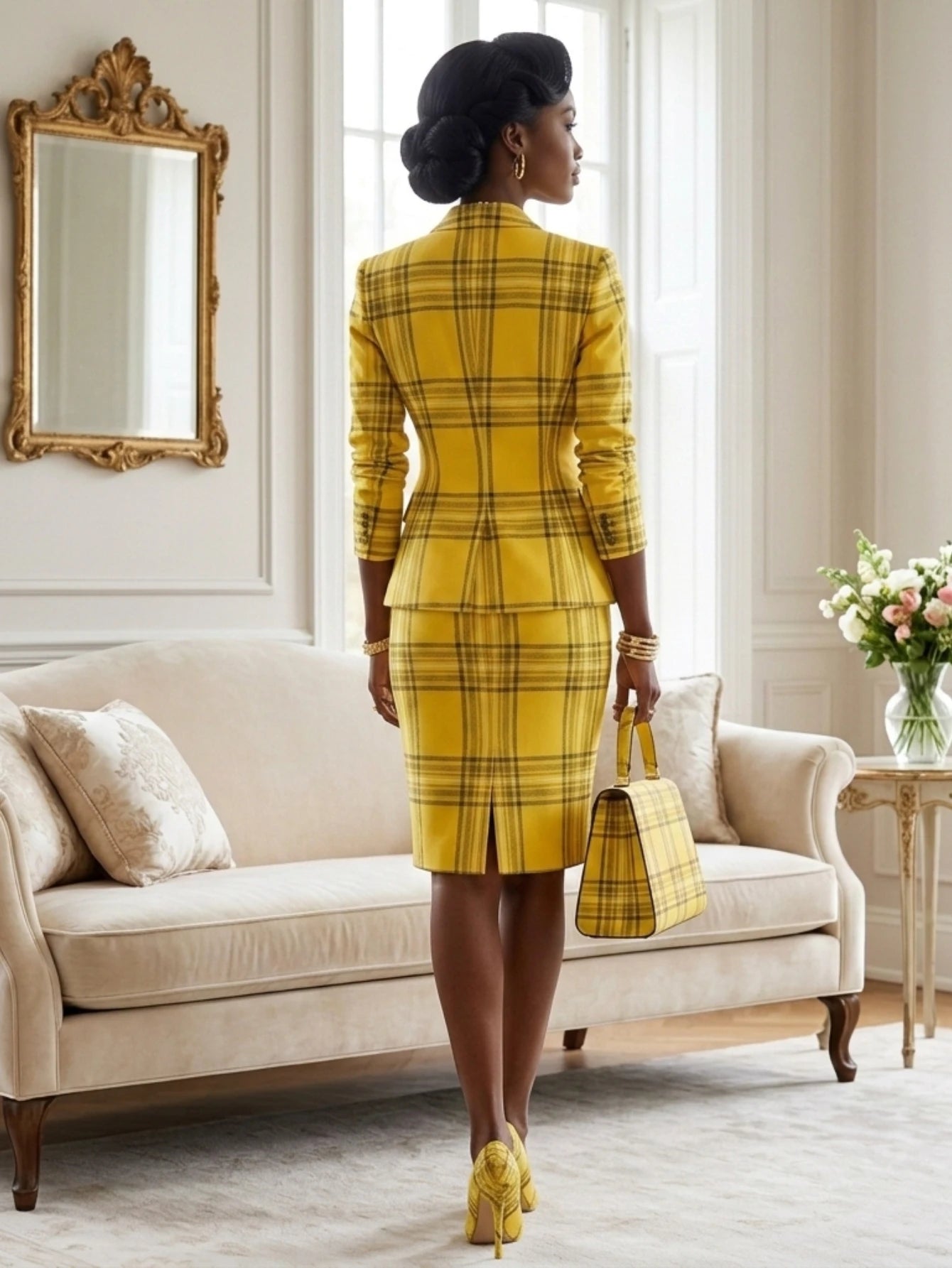 Ana Office Business Daily Working Formal Two Piece Sets