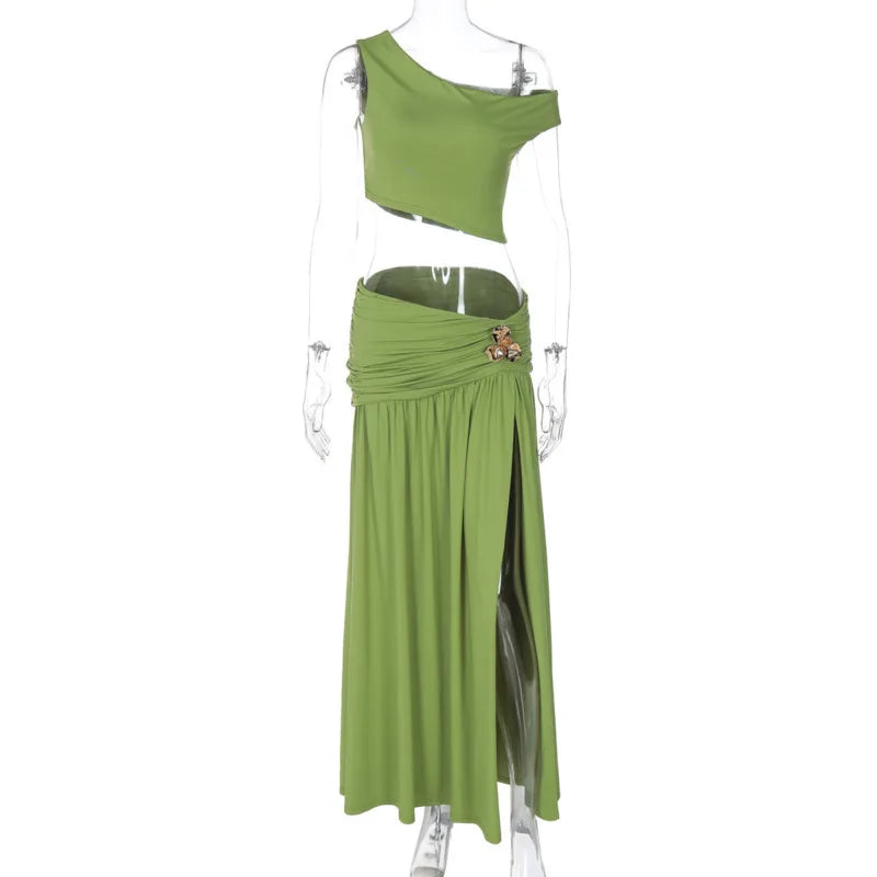 Erika Townlike Sexy Party Two Piece Sets