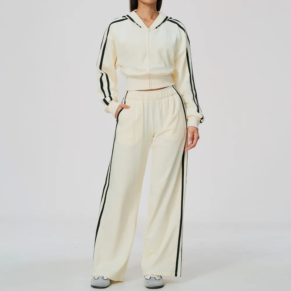 Leah Fitness Suit Sports Outfits Two Piece Sets