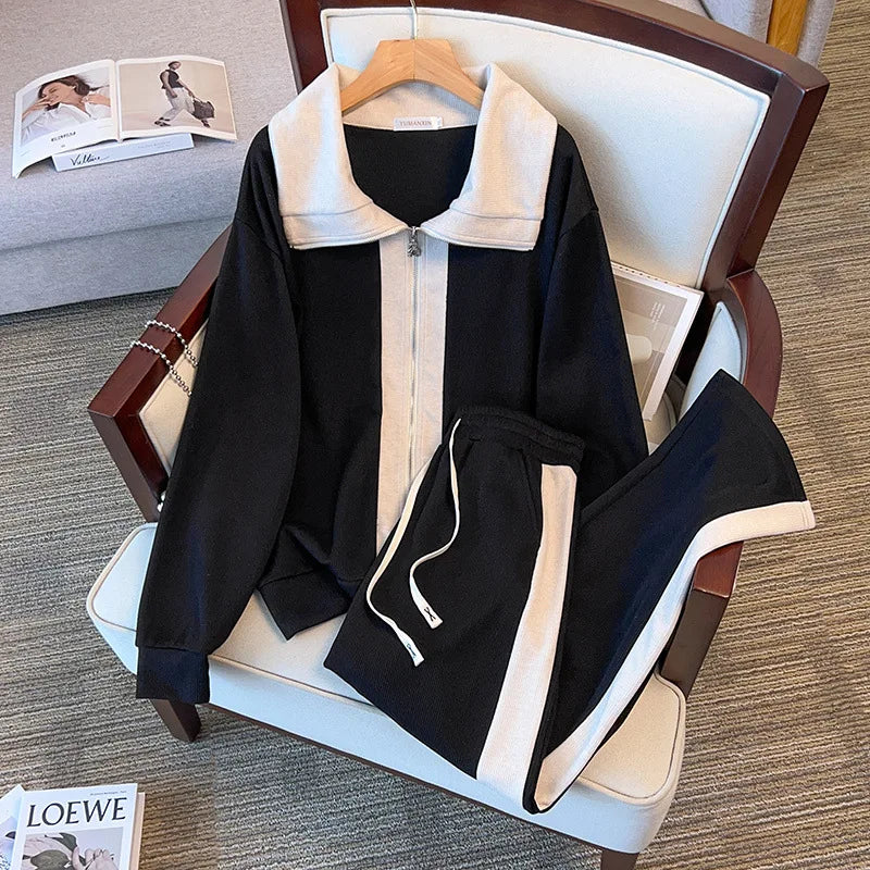 Marta Plus Size Fashion Casual Two Piece Sets