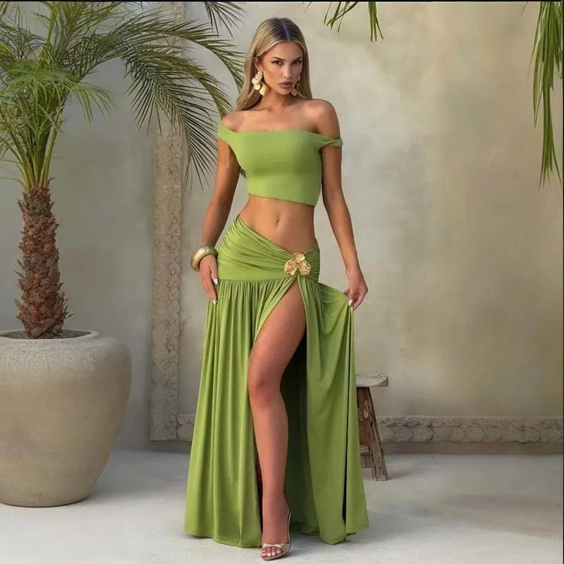 Erika Townlike Sexy Party Two Piece Sets
