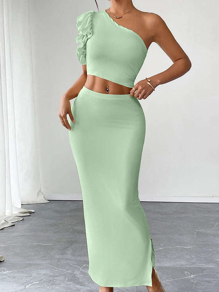 Maritza New Beach Party Casual Slim Two Piece Sets