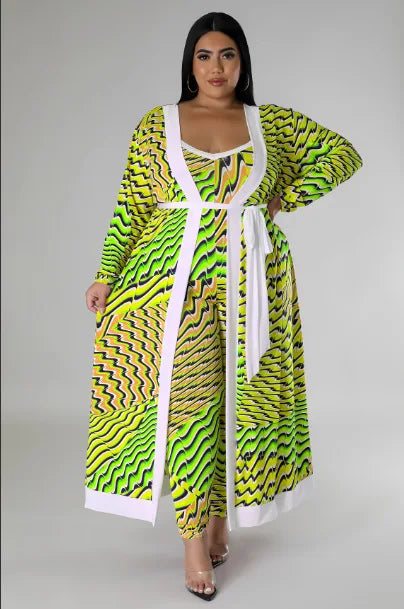 Wendy Plus Size Outfits Slip Sexy Two Piece Sets