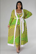 Wendy Plus Size Outfits Slip Sexy Two Piece Sets