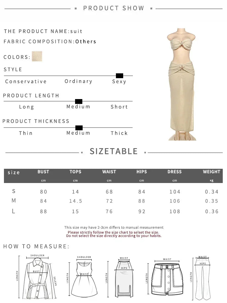 New Paltz Lace Up Backless Strapless Ruche Long Splits Beach Outfits