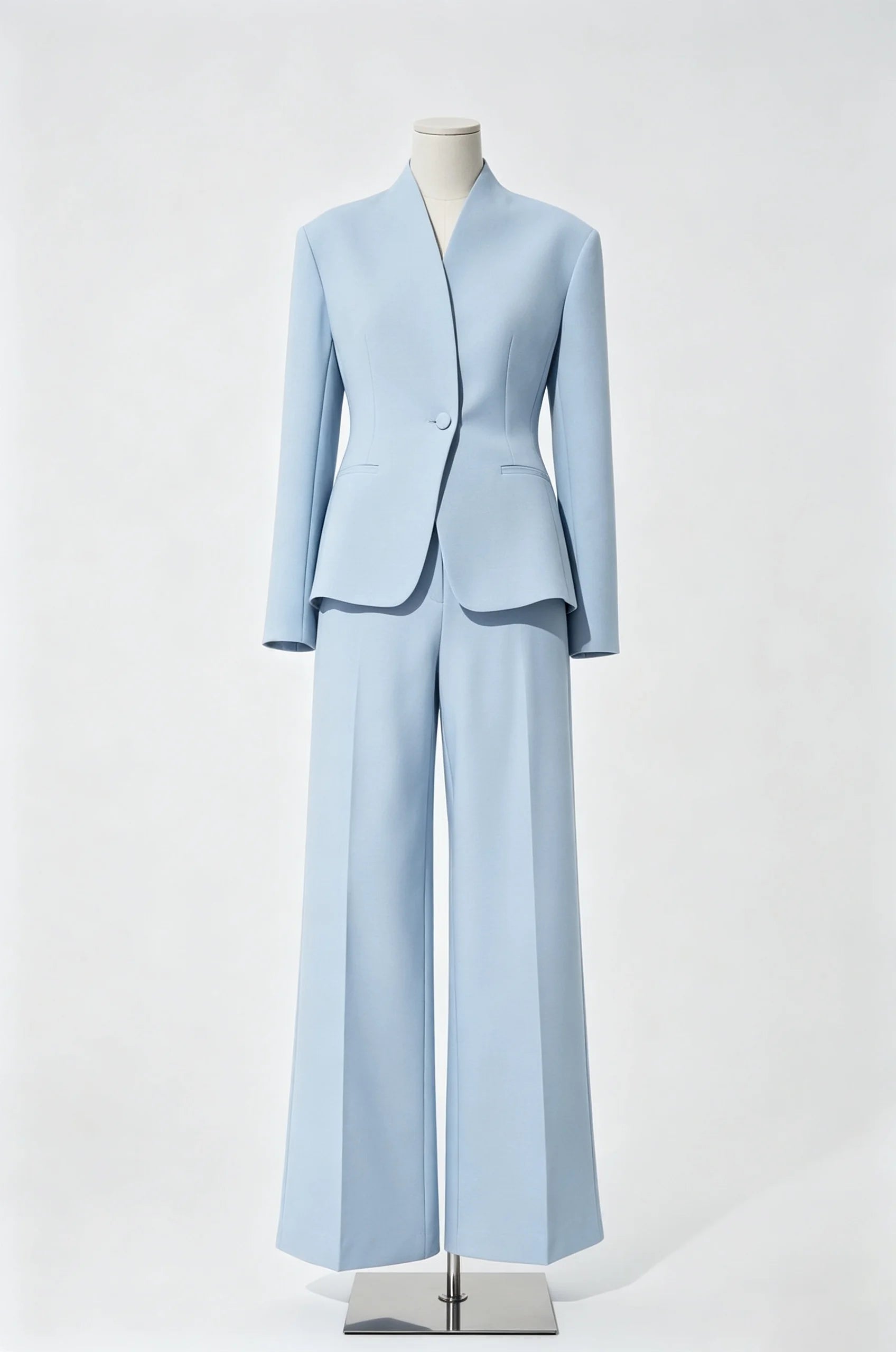Sarah Women Single Button Fitted Two Piece Sets