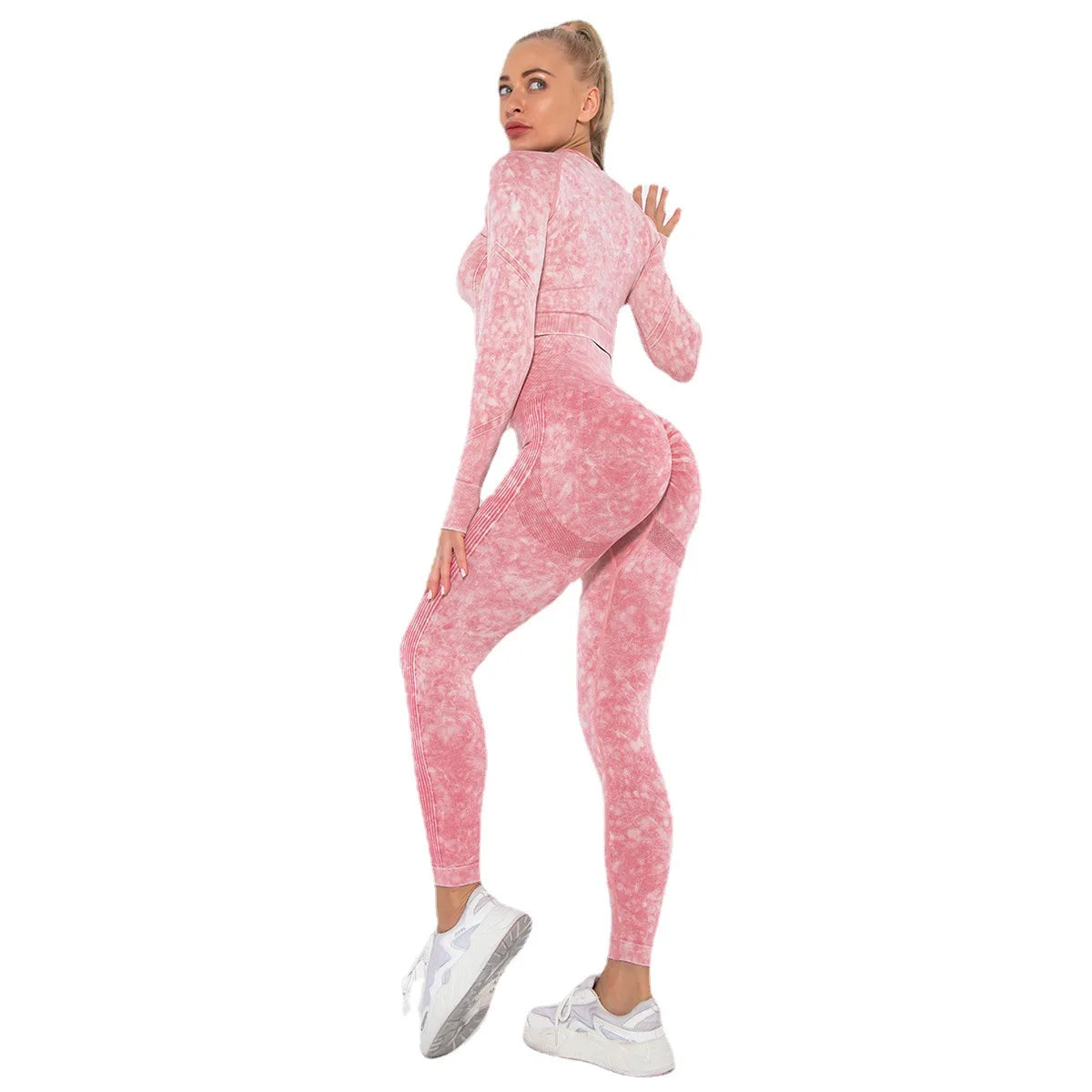 Cristal Workout Clothes Athletic Wear Two Piece Sets