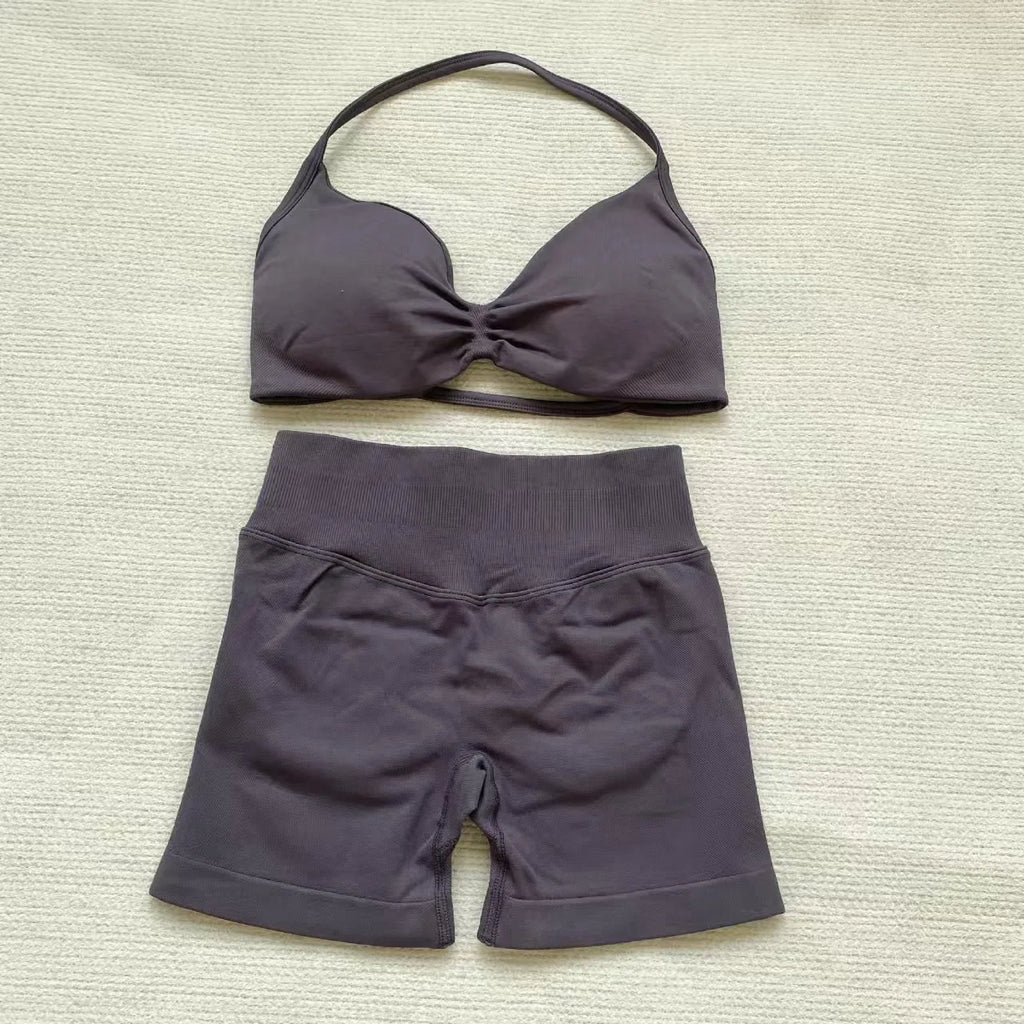 Camila Women Seamless Strappy Two Piece Sets