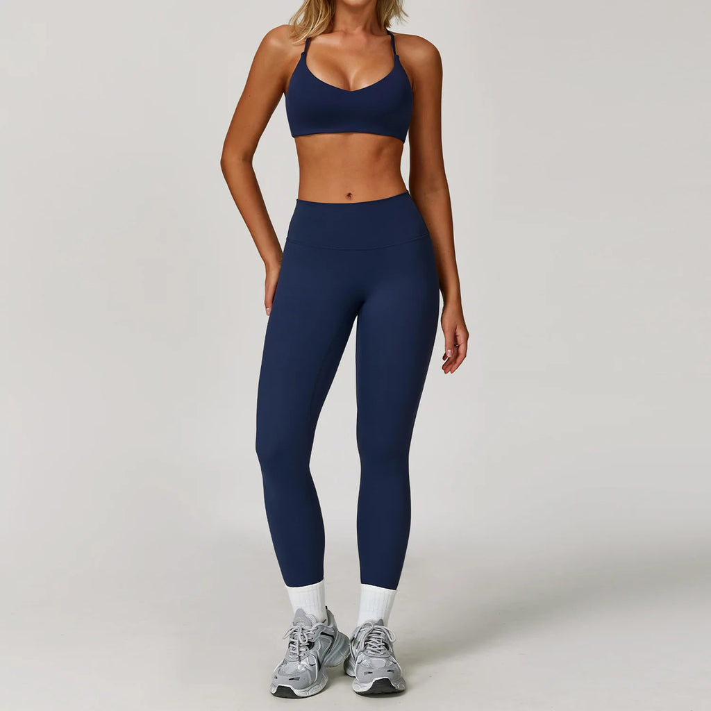 Michelle Sport Outfit For Woman Gym Two Piece Sets