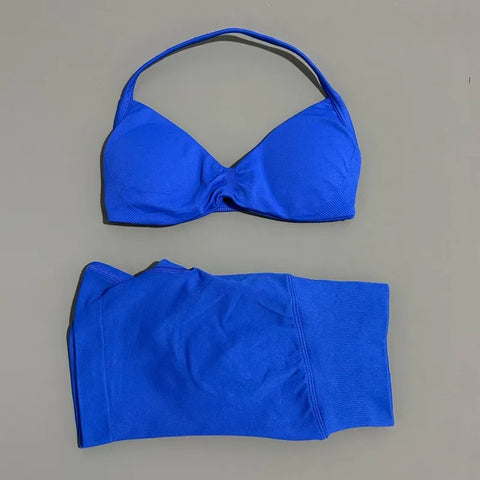 Dylan Sports Strappy Seamless Two Piece Sets
