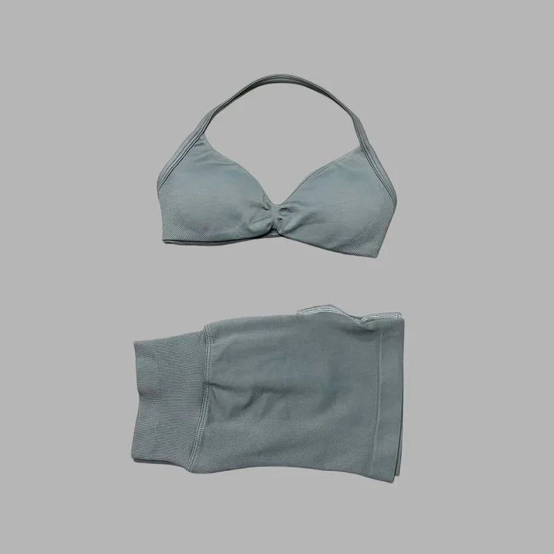 Dylan Sports Strappy Seamless Two Piece Sets