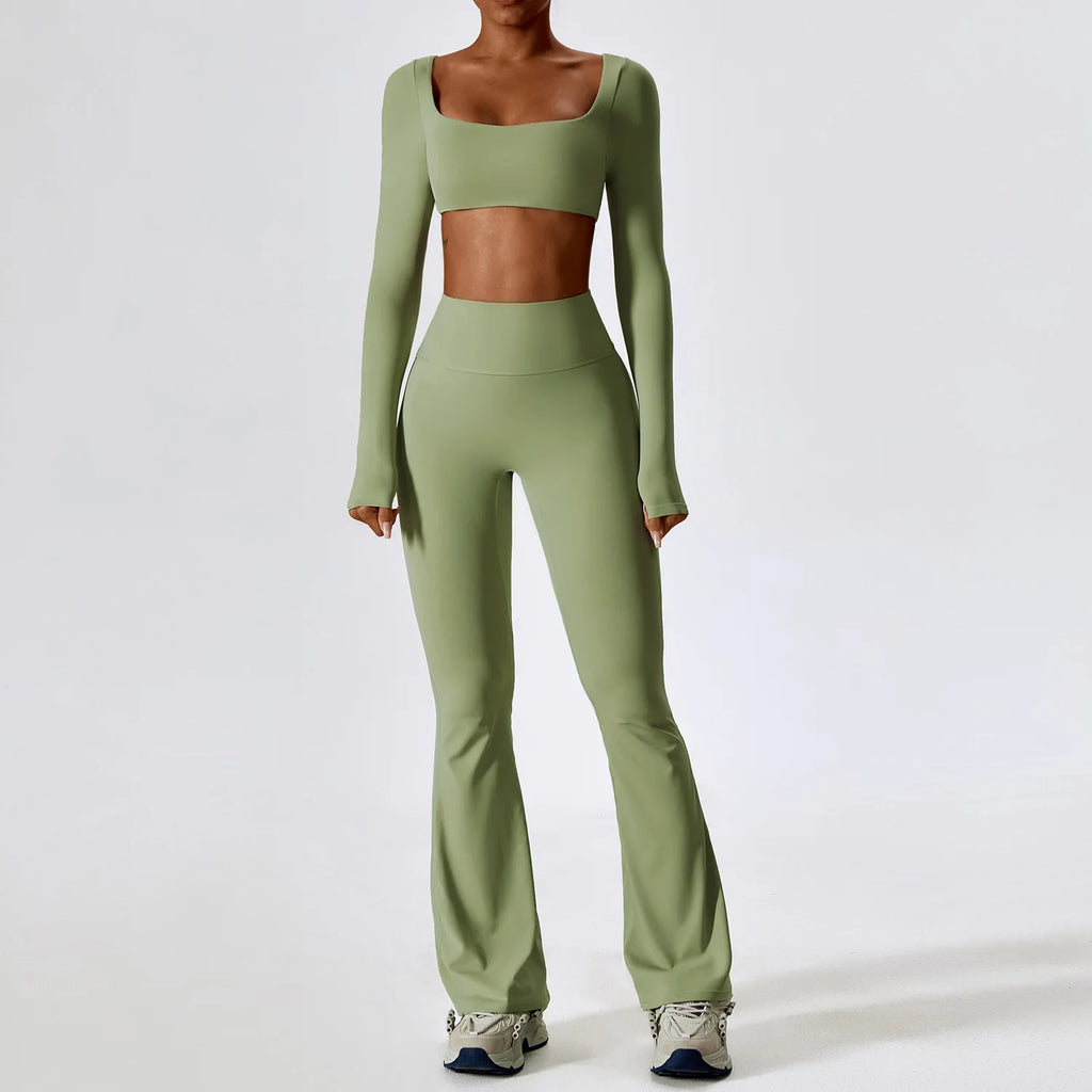 Jailyn Seamless Sportswear Workout Two Piece Sets