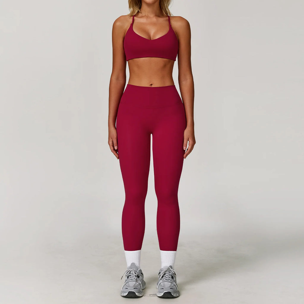 Michelle Sport Outfit For Woman Gym Two Piece Sets