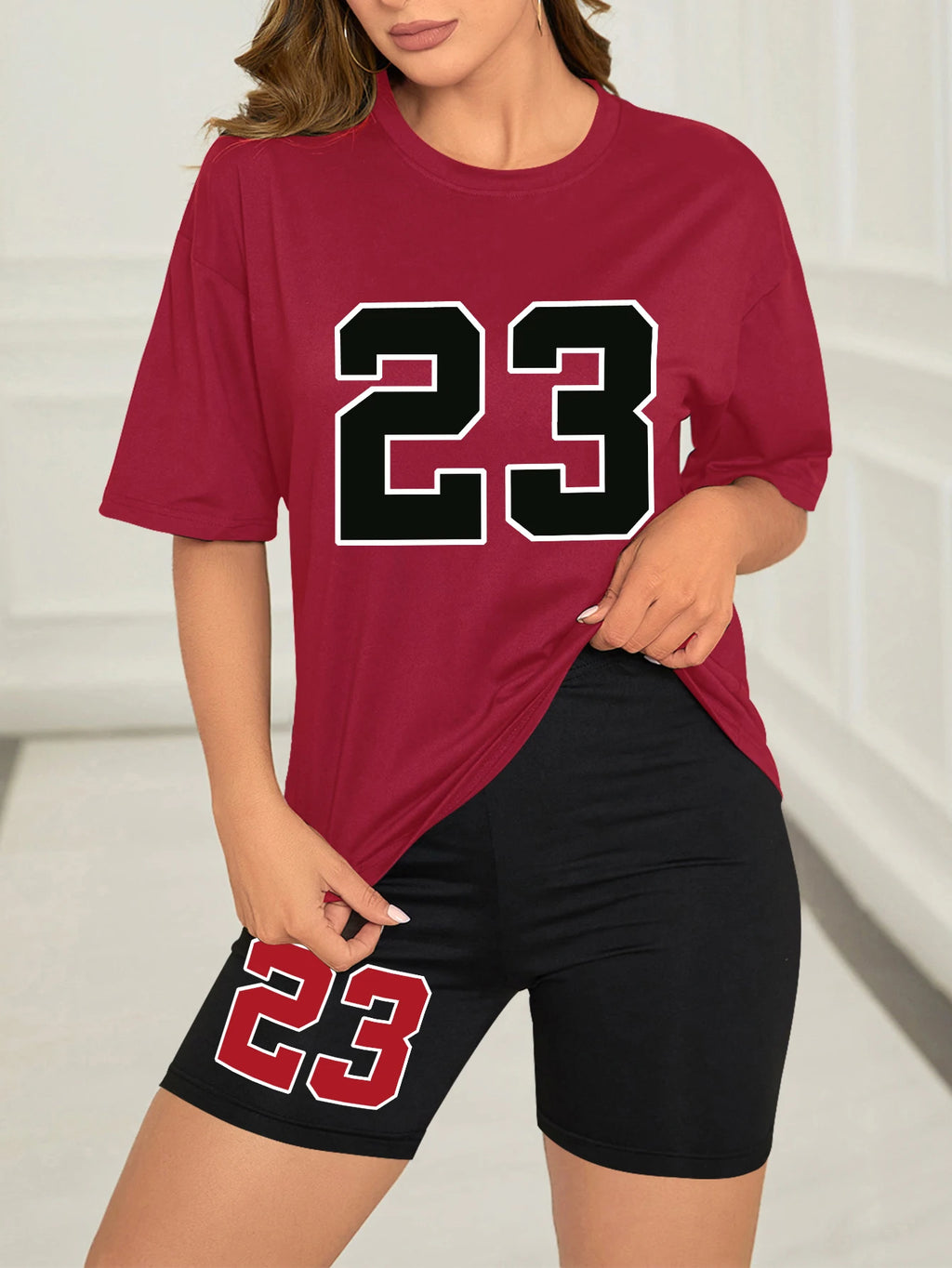 Fanny Street Wear Summer Clothes Two Piece Sets