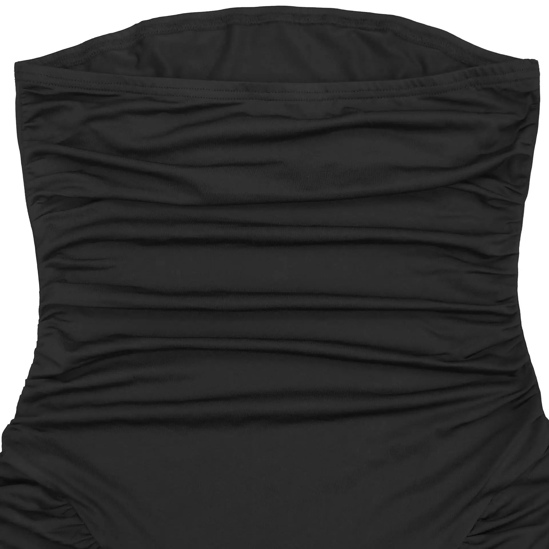 Simbabue Casual Party Elegant Long Ruched Dress