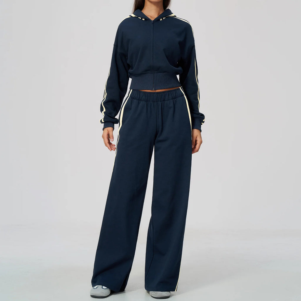 Leah Fitness Suit Sports Outfits Two Piece Sets